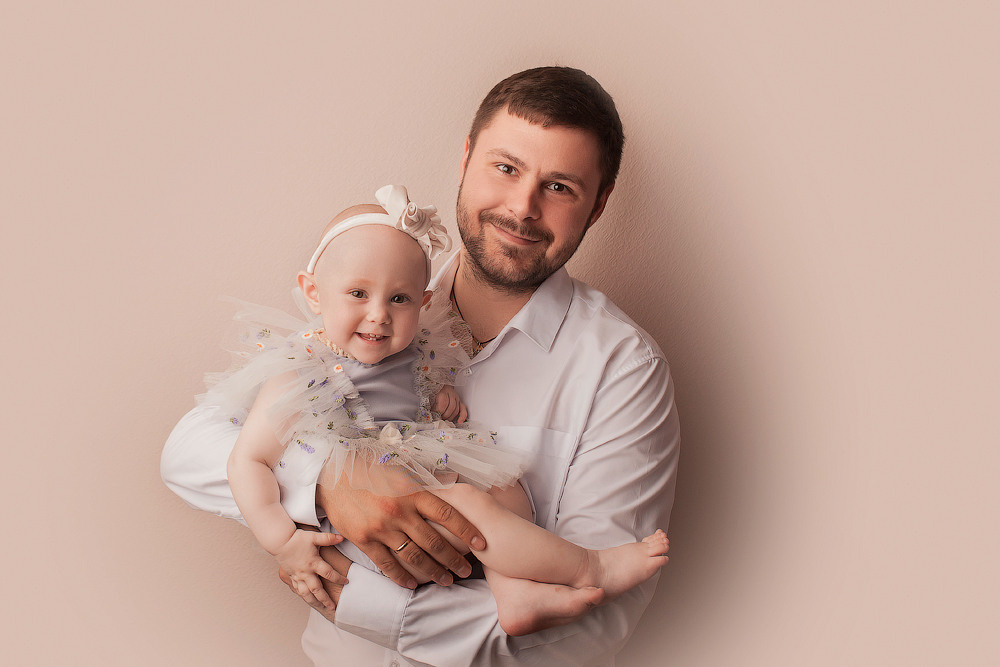 Годовасие — девочки. Фотограф новорожденных в Новокузнецке Анна Горошникова
