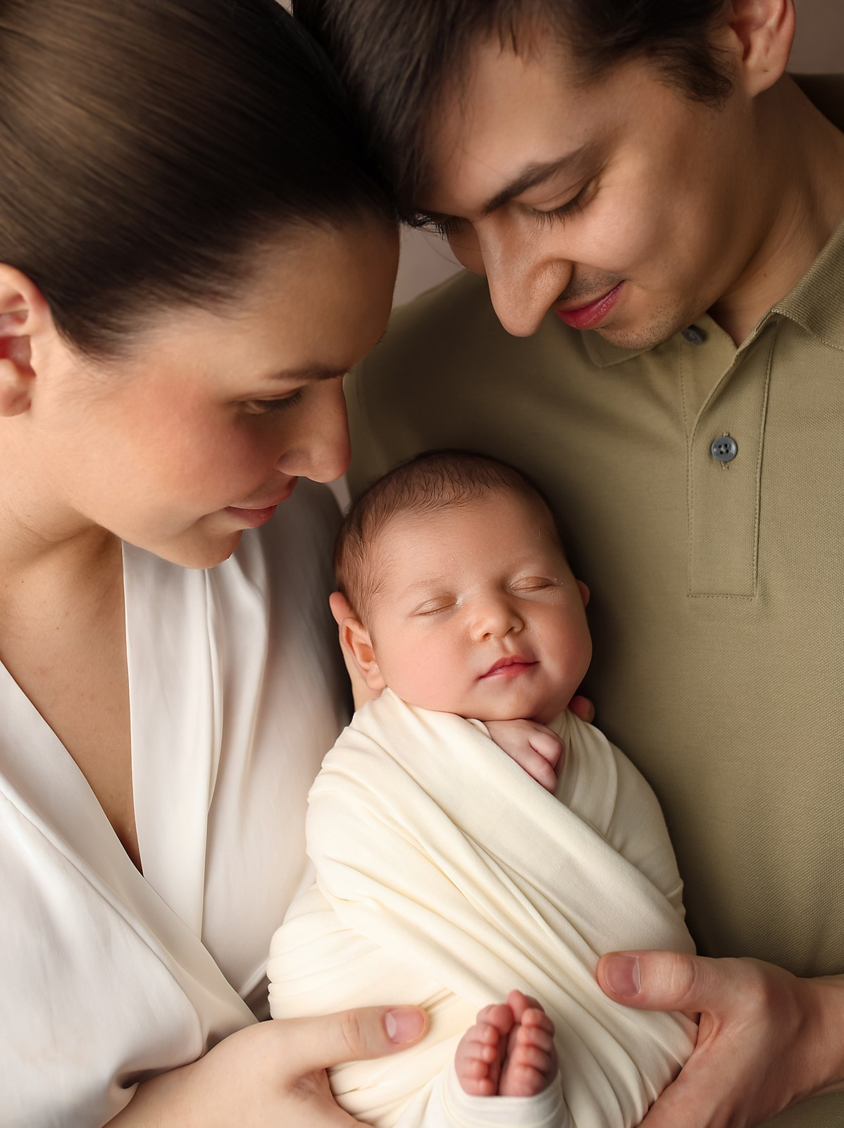 Семейные кадры. Фотограф новорождённых в Казани Нейля Гильмутдинова ньюборн