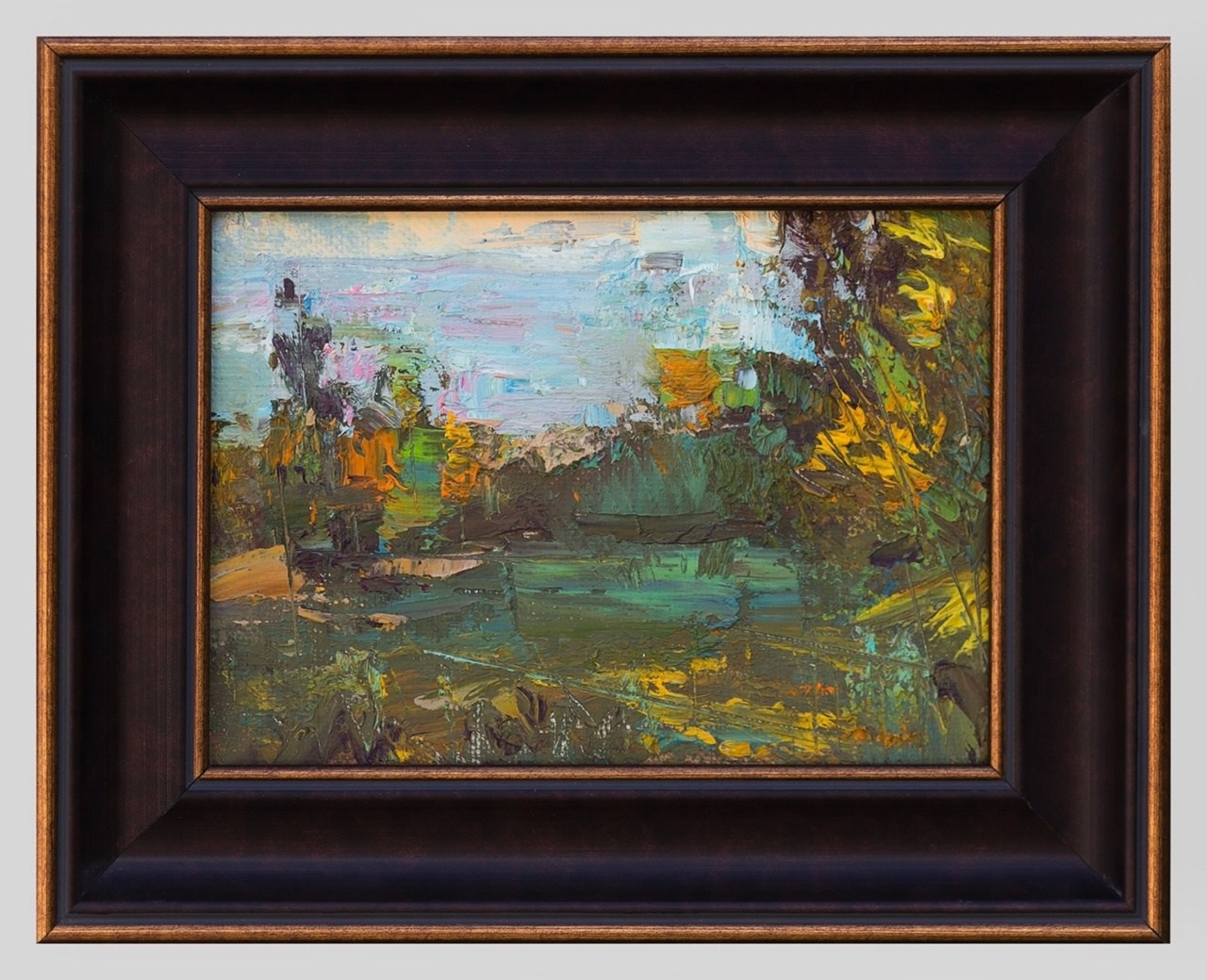 Осенний этюд. Художник Александр Каверин