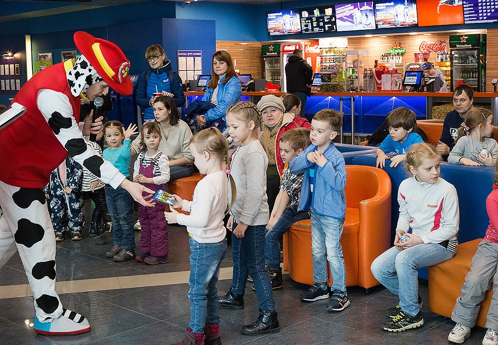 Предпоказ мультфильма Щенячий патруль. Детский и семейный фотограф, фотограф мероприятий Нижний Новгород