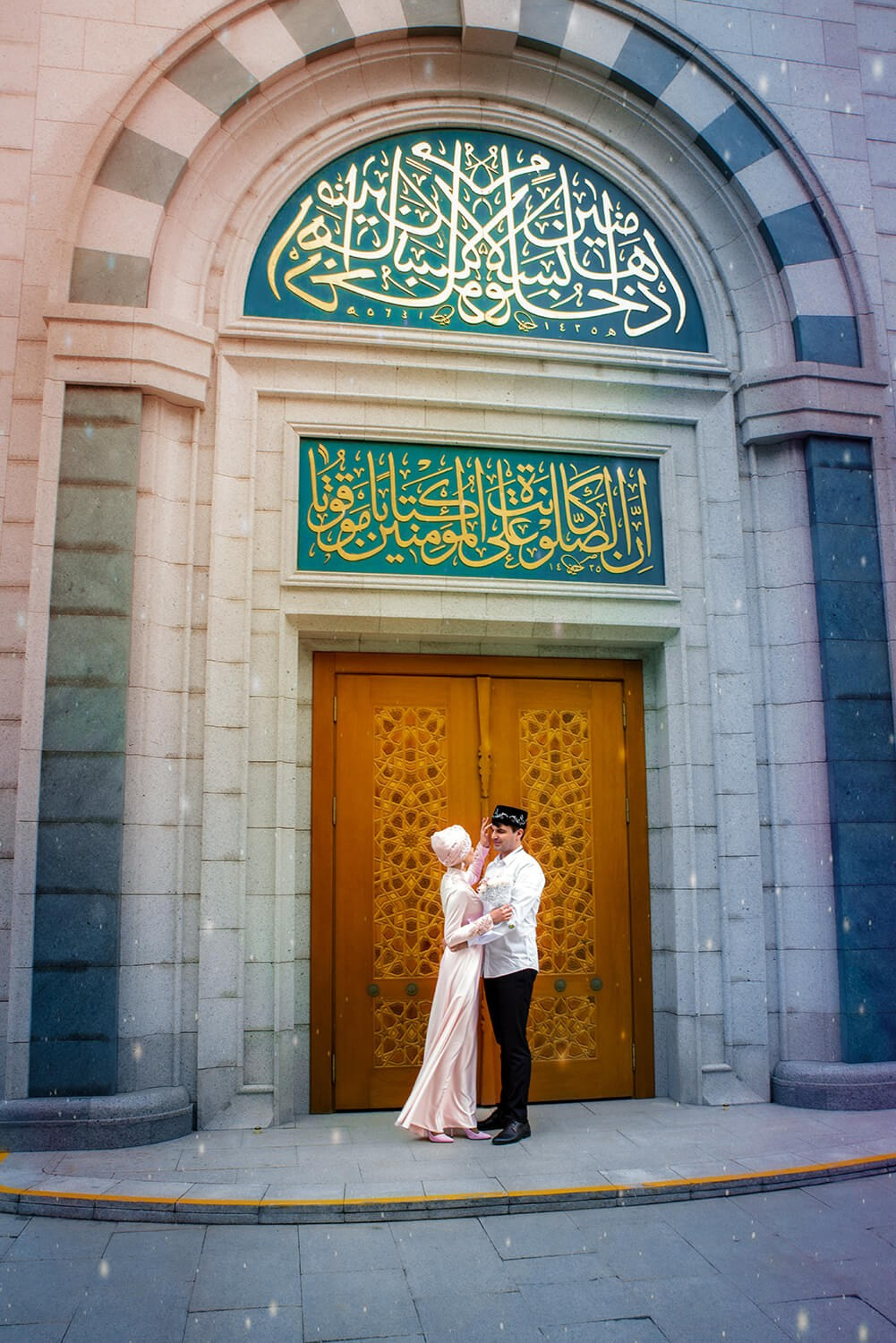 Никах Рустама и Регины. Стилист, видеограф, фотограф на никах и свадьбу в Москве, Лейла Влад nikahmsk