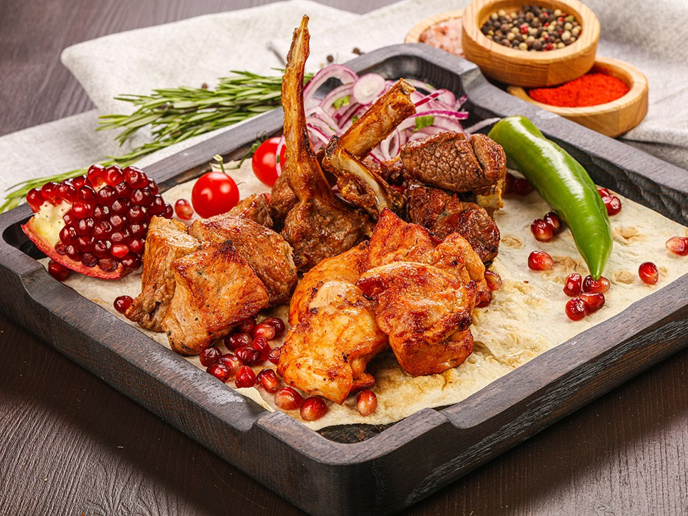 Съемка шашлыков и стейков. Фуд-фотограф Андрей Старостин — съемка еды в Москве. 9000 руб. в час