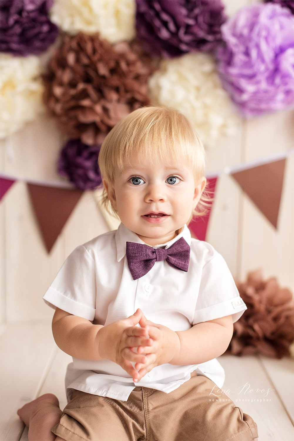 Первый годик для Филиппа. Детский и семейный фотограф Елена Новоселова в г. Владивосток