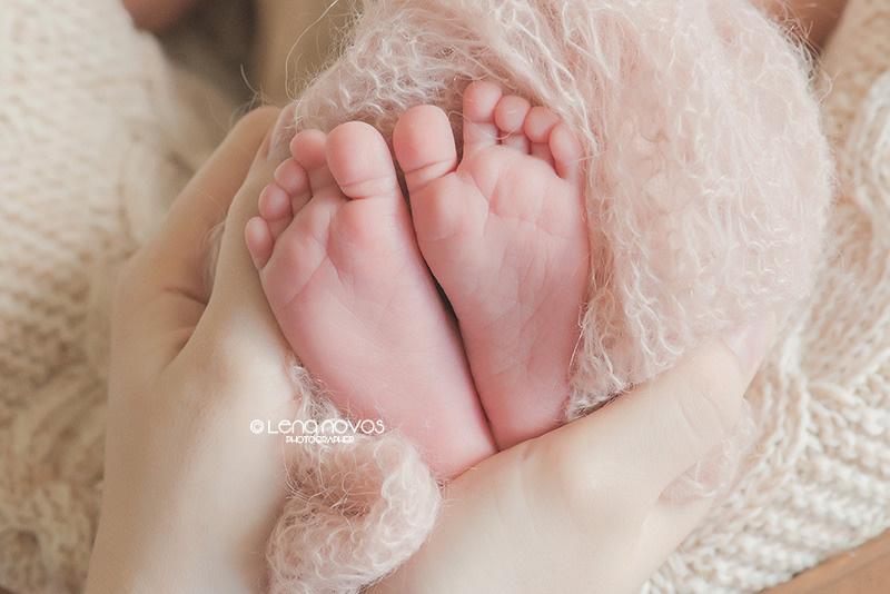 Малышка Агата, 15 дней. Детский и семейный фотограф Елена Новоселова в г. Владивосток