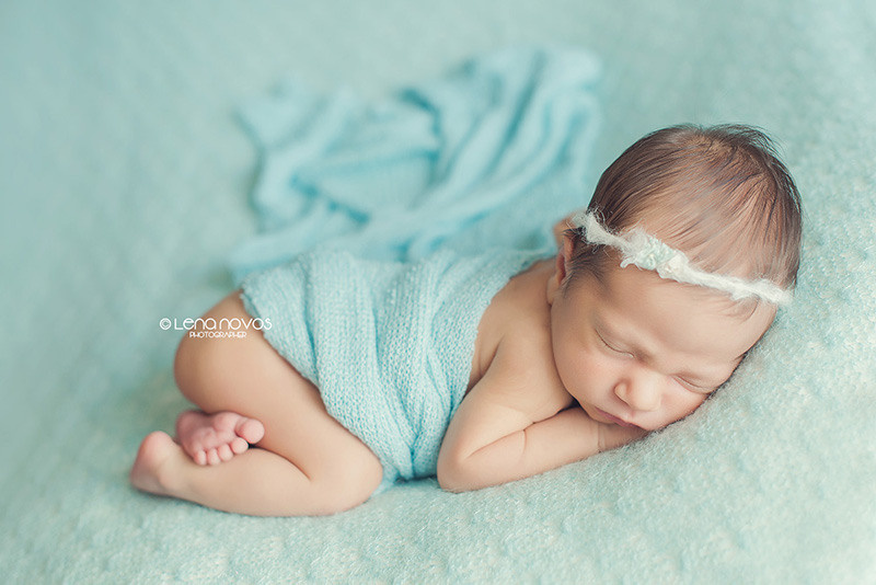 Малышка Агата, 15 дней. Детский и семейный фотограф Елена Новоселова в г. Владивосток