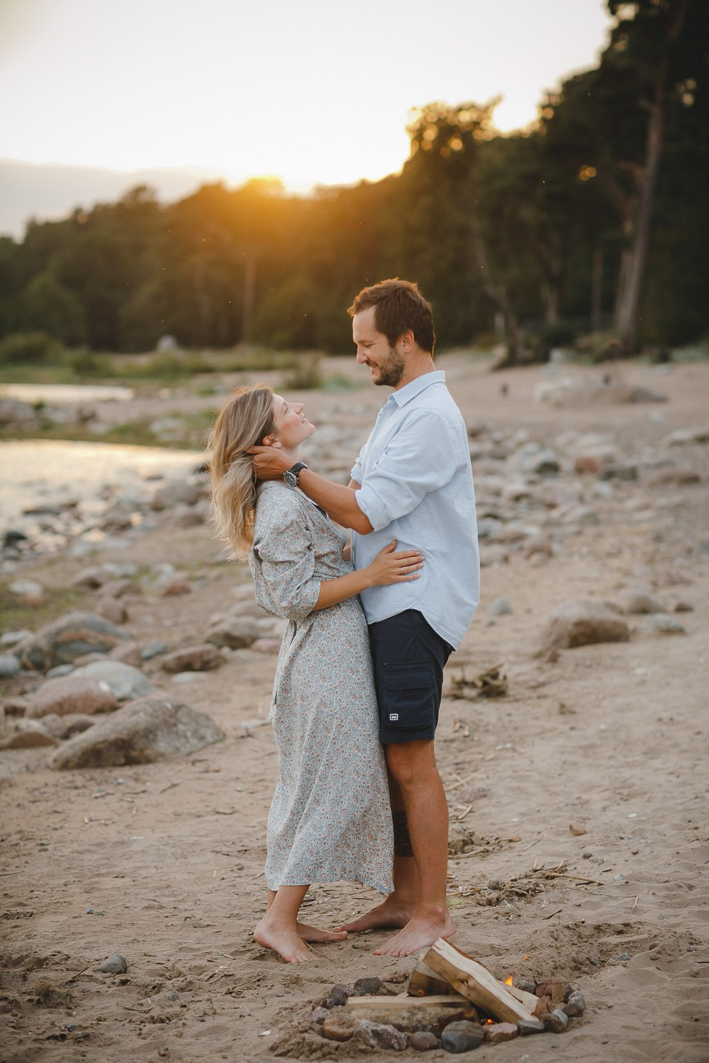 Вечер на заливе. Семейный, портретный и свадебный фотограф в Санкт-Петербурге и Москве