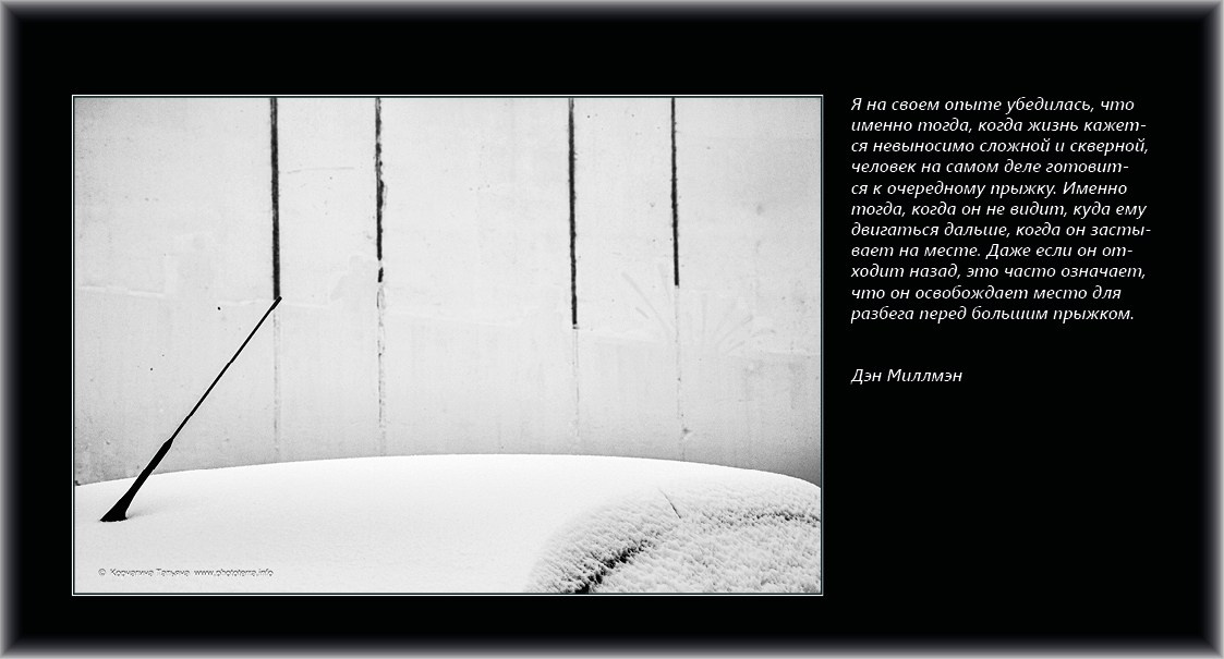 Совет дня — ориентир. Татьяна Корчагина. Фотограф, художник. Обучение фотографии