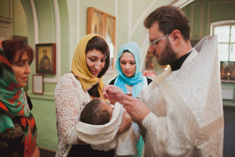 Крещение Знаменская церковь, г. Пушкин. Фотограф на крещение в Санкт Петербурге