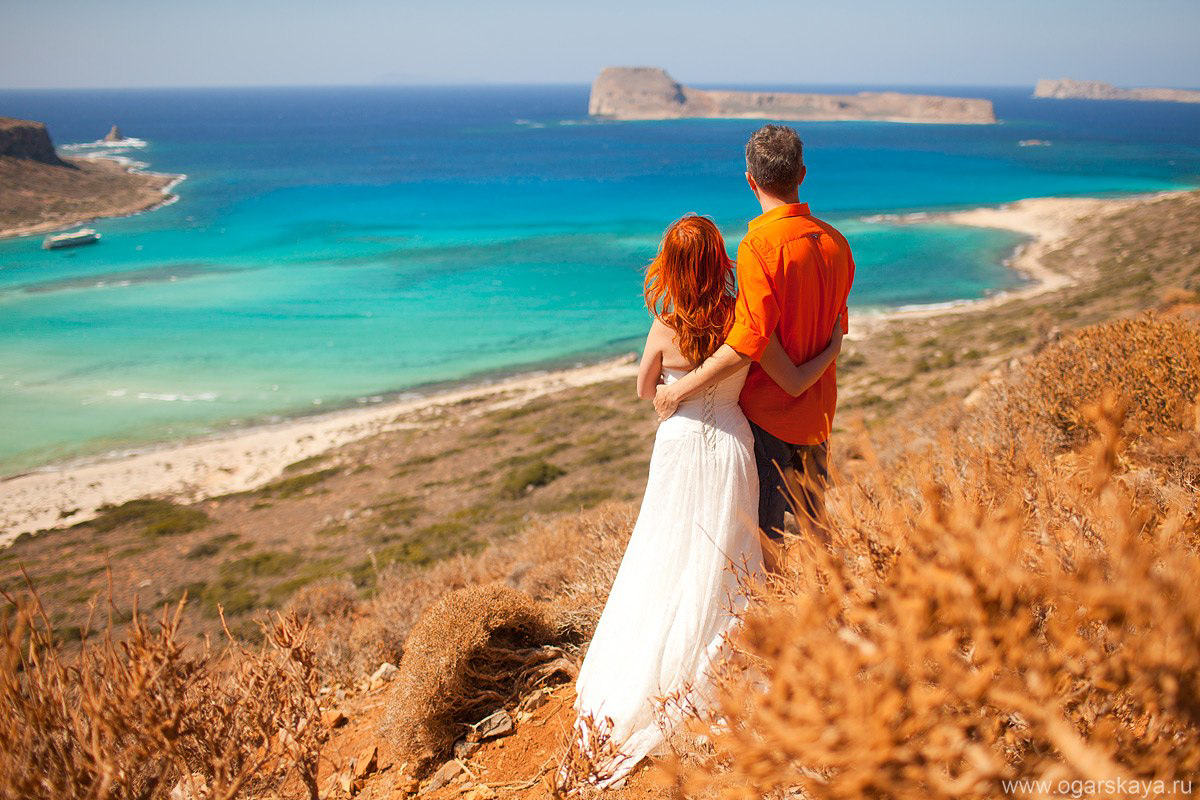 Надежда и Максим в Греции. Свадебный фотограф в Москве Екатерина Огарская