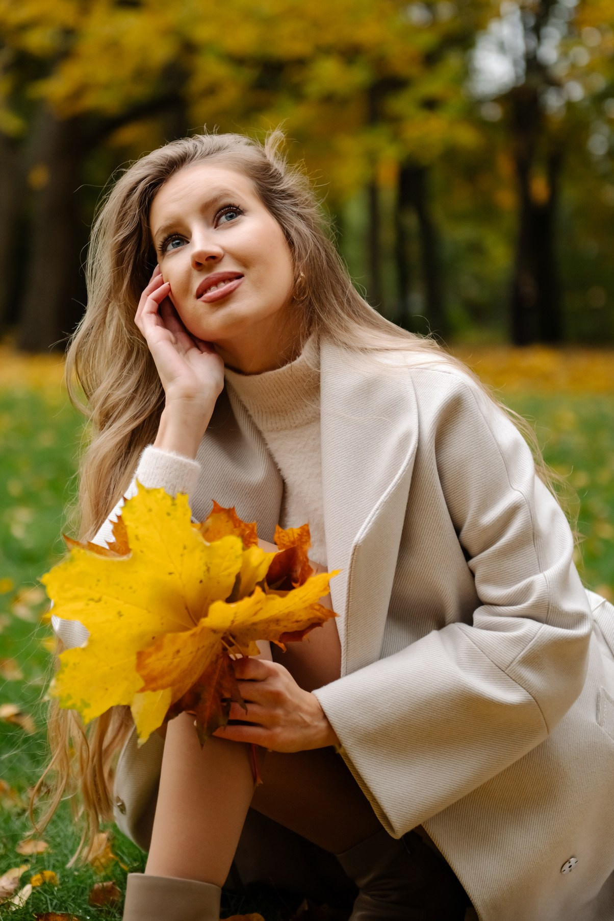 Осенняя фотосессия в Питере в Михайловском саду. Свадебный и сеейный фотограф в Санкт-Петербурге Елена Худякова