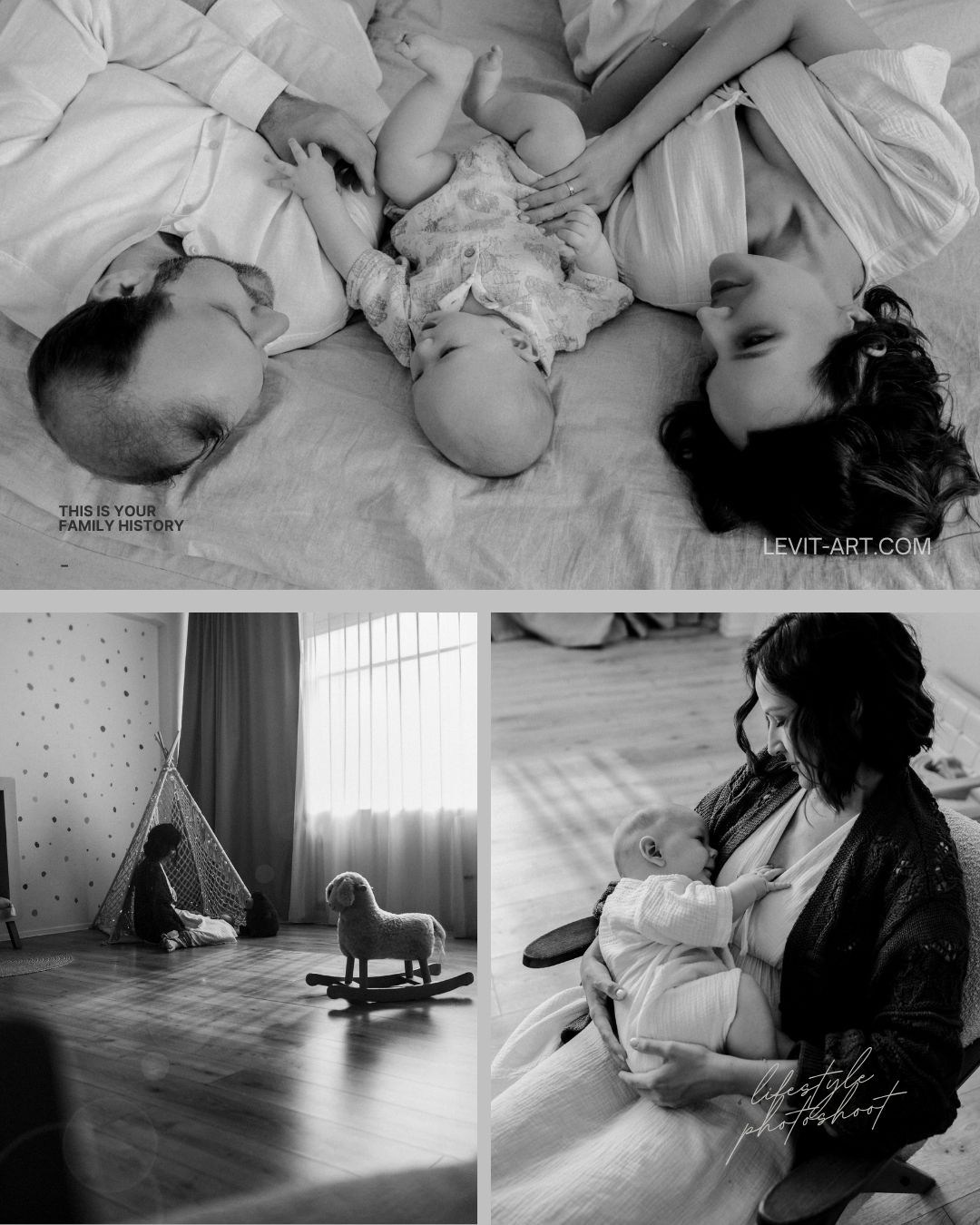 Семейная lifestyle фотосессия — когда малыш подрос. Фотограф новорожденных в Москве Кристина Левит