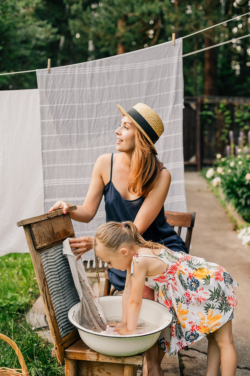 Стирка. Фотограф Подсумкина Ирина