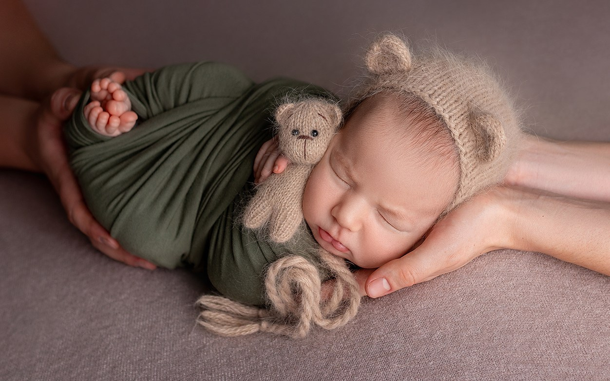 Newborn съёмка Семёна. Фотограф новорождённых и малышей до года в Москве и Московской области