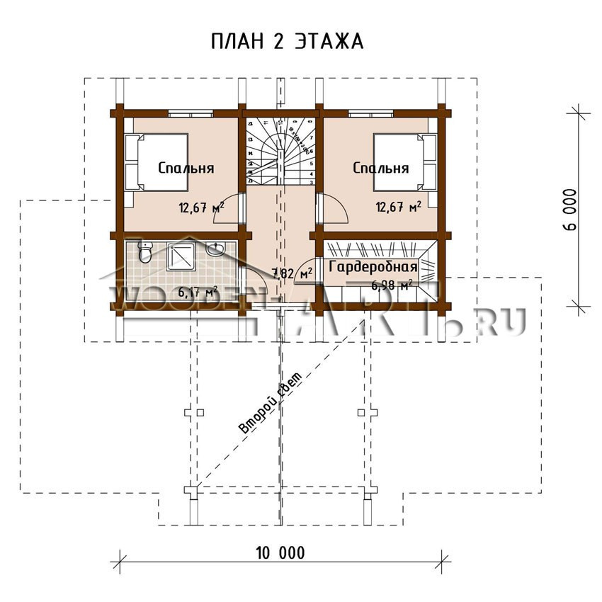 «Антоновка» 200 кв. м. Проекты деревянных домов