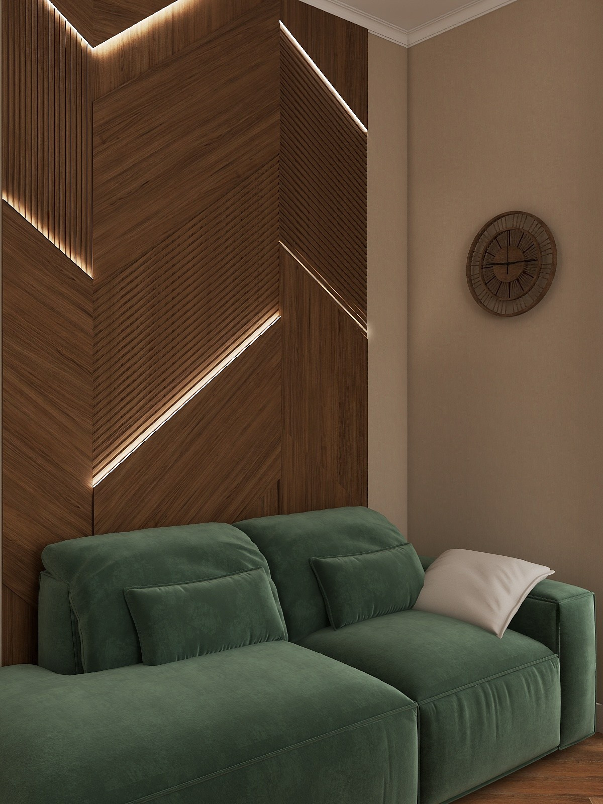 Загородный дом 94 кв.м. Дизайнер интерьера Вишнякова Ульяна