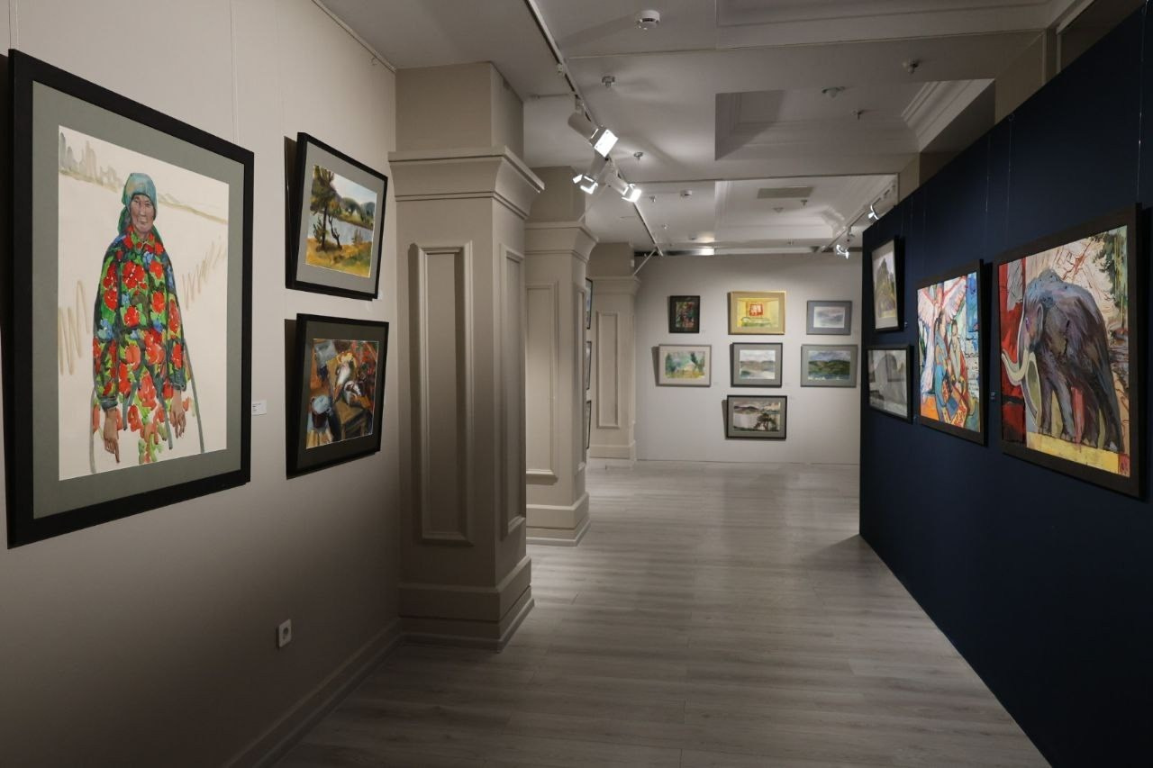 За Полярным кругом. Ефремова Ольга. Художник