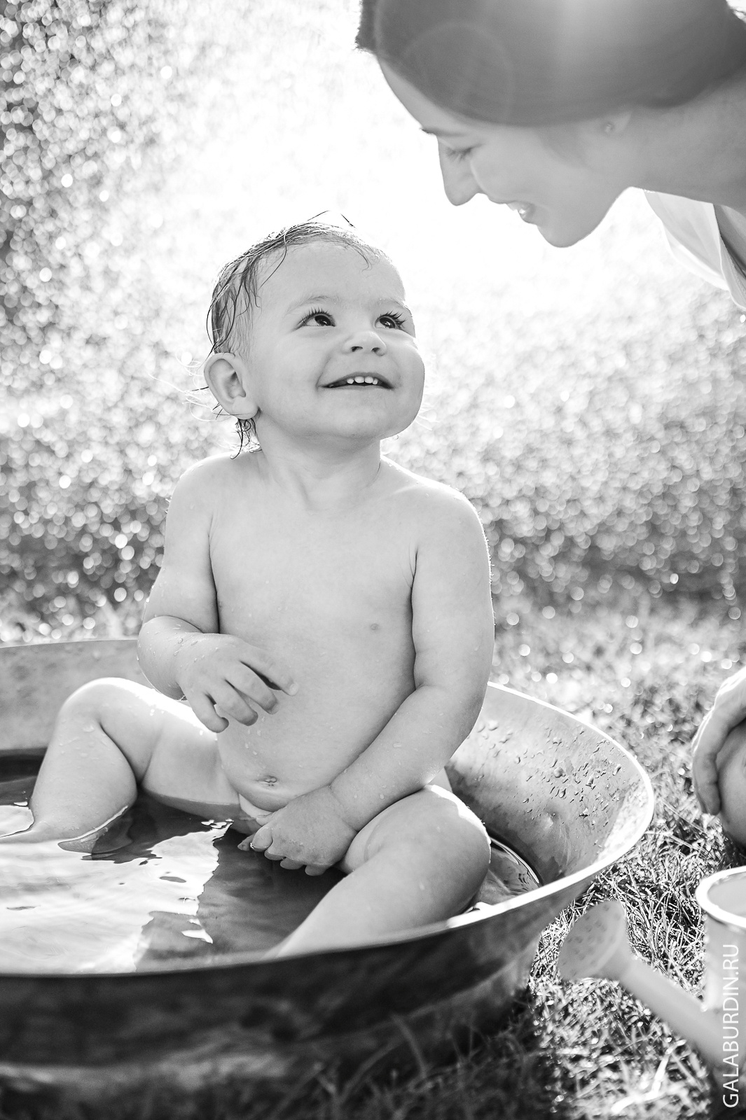 Макар в тазу!. Свадебный и семейный фотограф Михаил Галабурдин и Анна Завадская. Рост