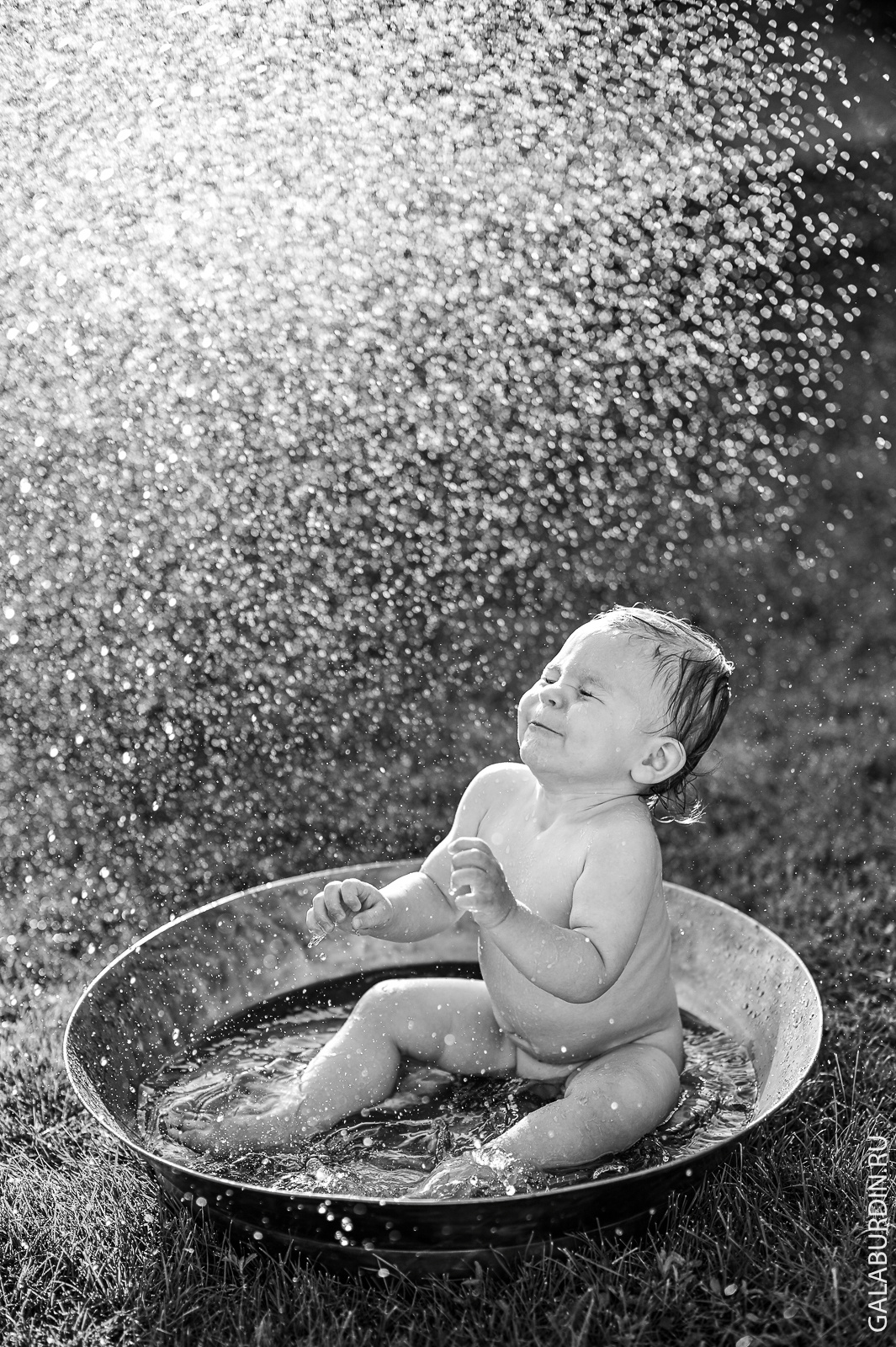 Макар в тазу!. Свадебный и семейный фотограф Михаил Галабурдин и Анна Завадская. Рост