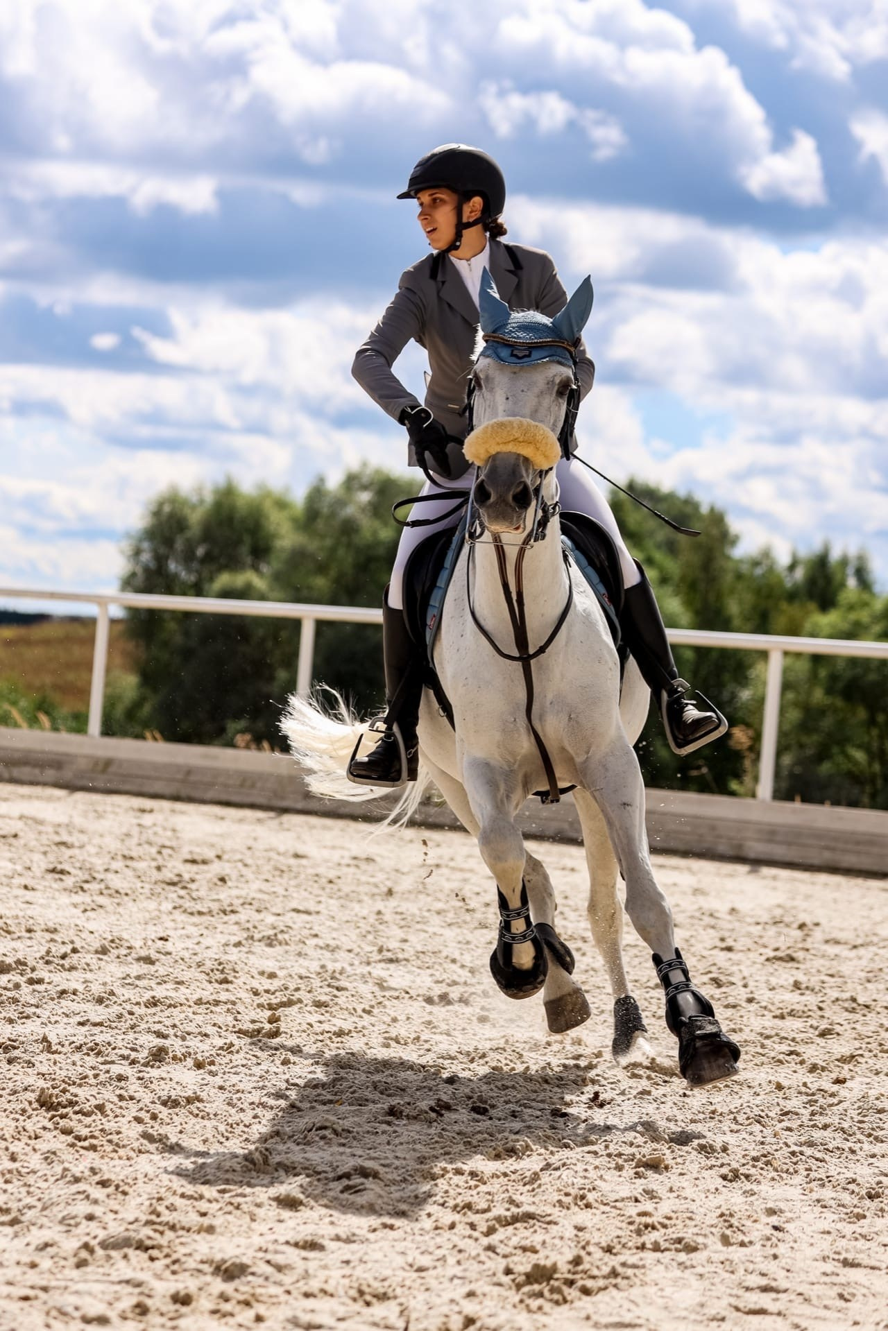 Летние соревнования. Фотосессии с лошадьми