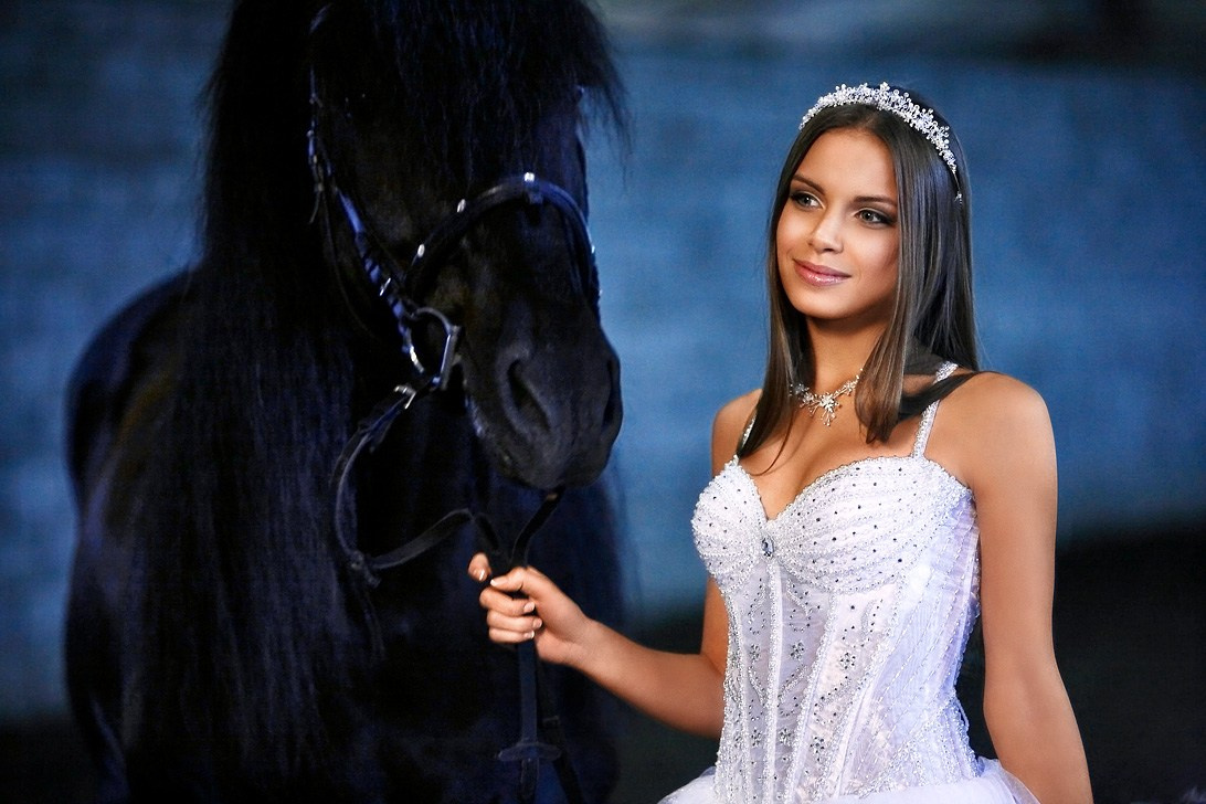 Глянцевая ретушь. Антон и Татьяна Денисенко