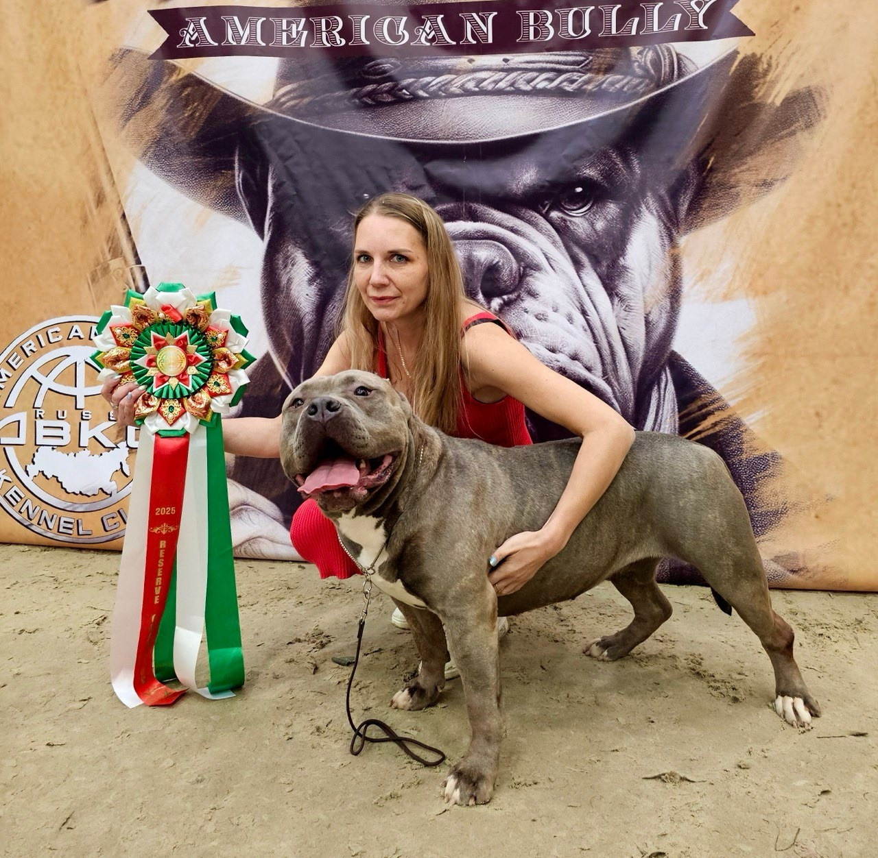 Участие в выставках. Американские булли XL в г. Калининград. Питомник Great Bully UNIVERSE