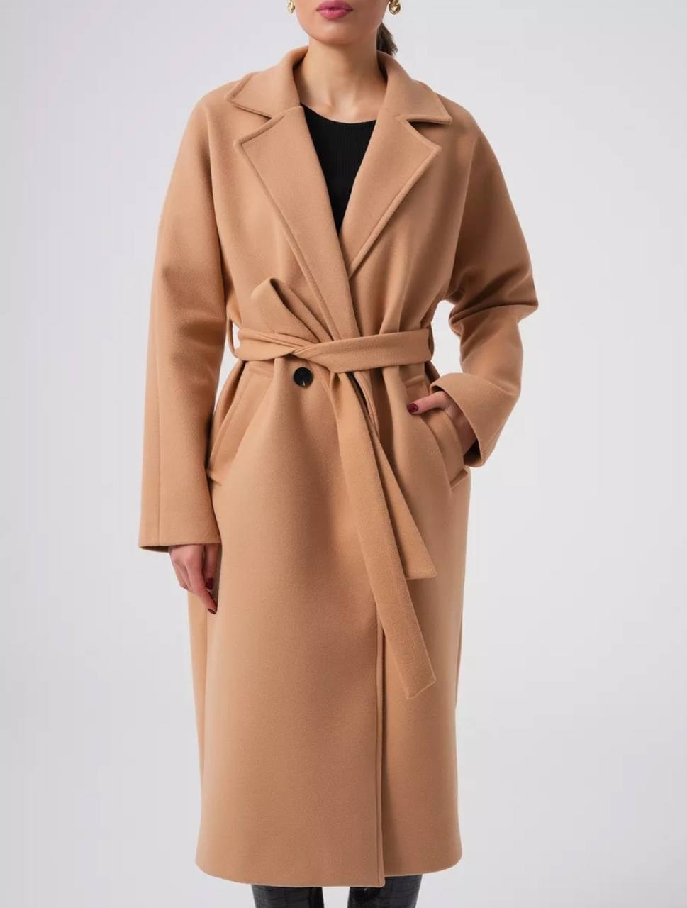 Классическое пальто. Размер 46