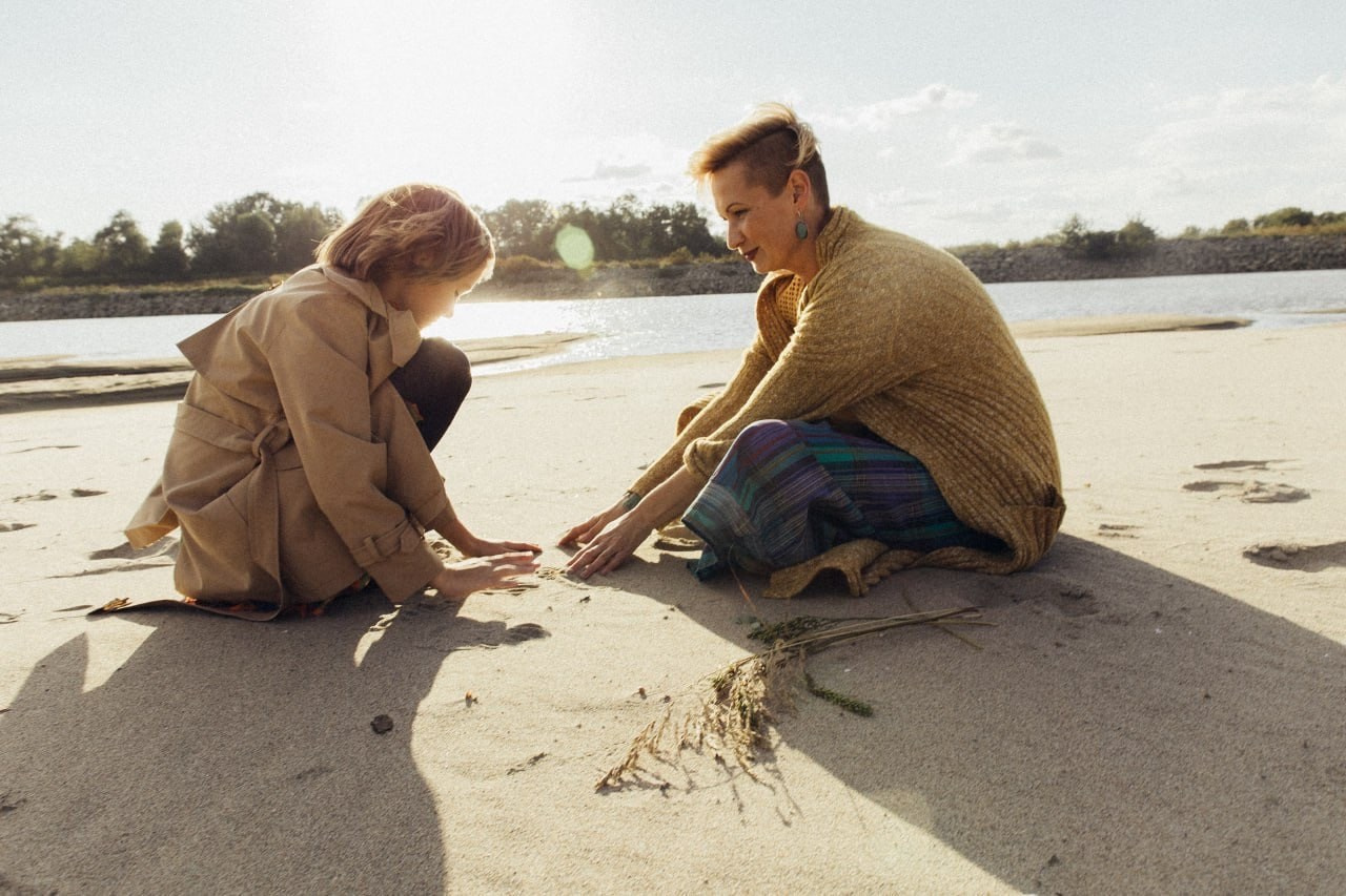 Ветер в волосах. Семейный фотограф в Краснодаре Анна Пасик