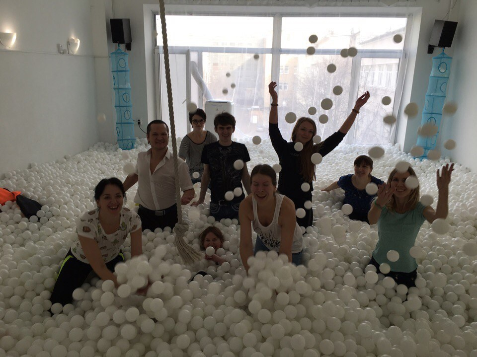 Сухой бассейн H2Ball |12.03.2017. Галерея Фантим