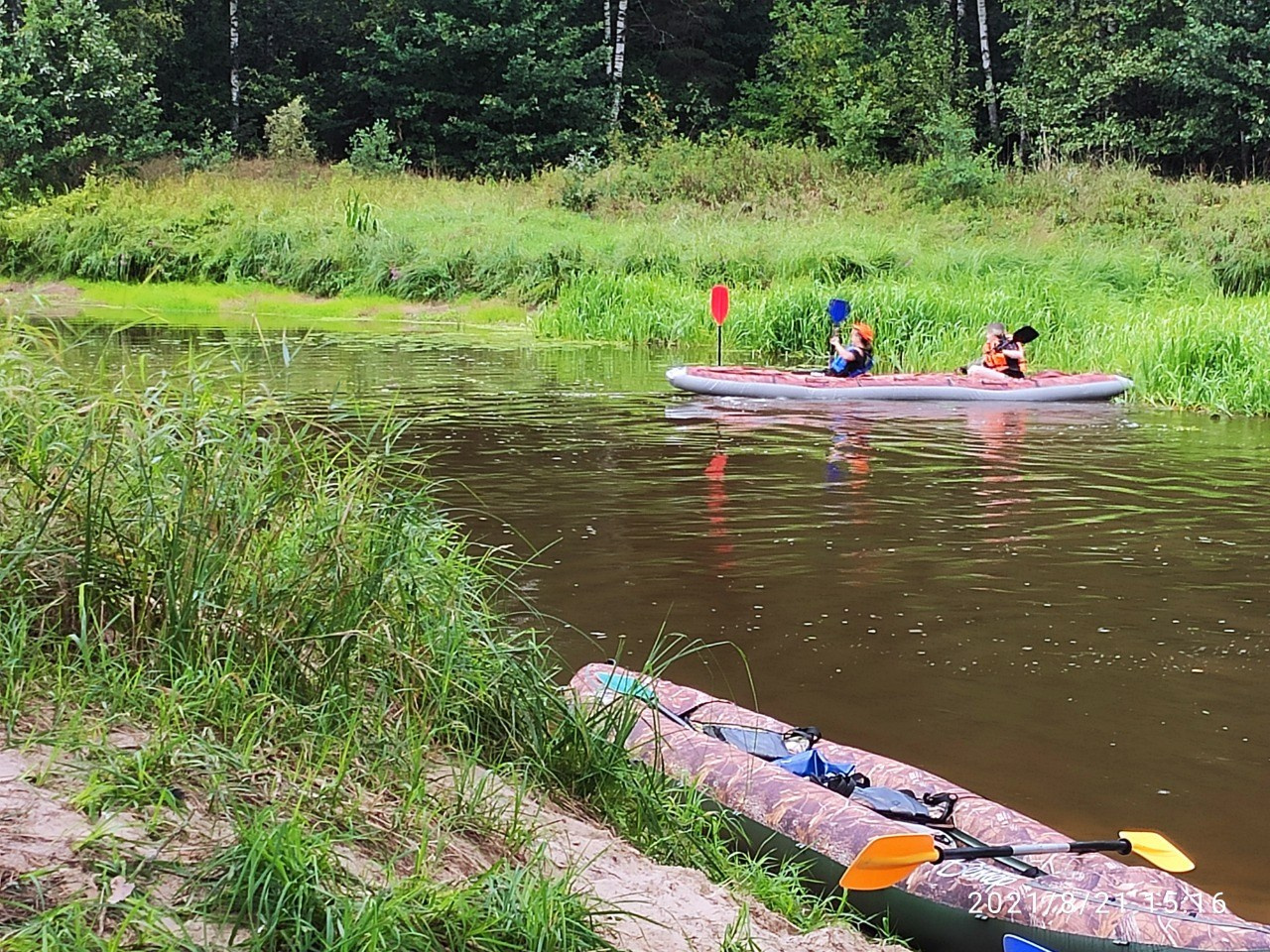 Сплав на байдарках 21.08.21. Галерея Фантим