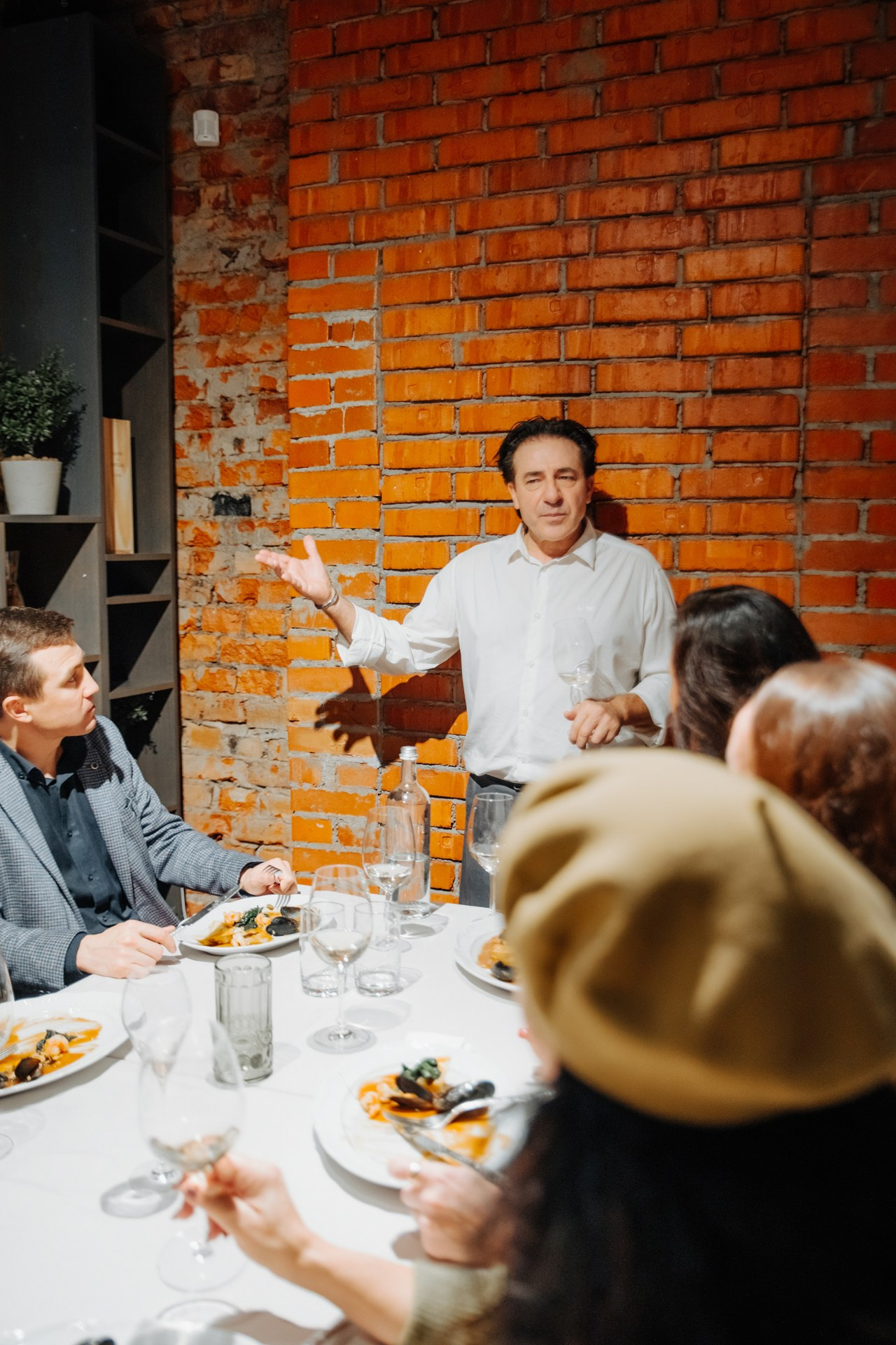 Винный ужин. Фотограф Перминов Никита СПБ