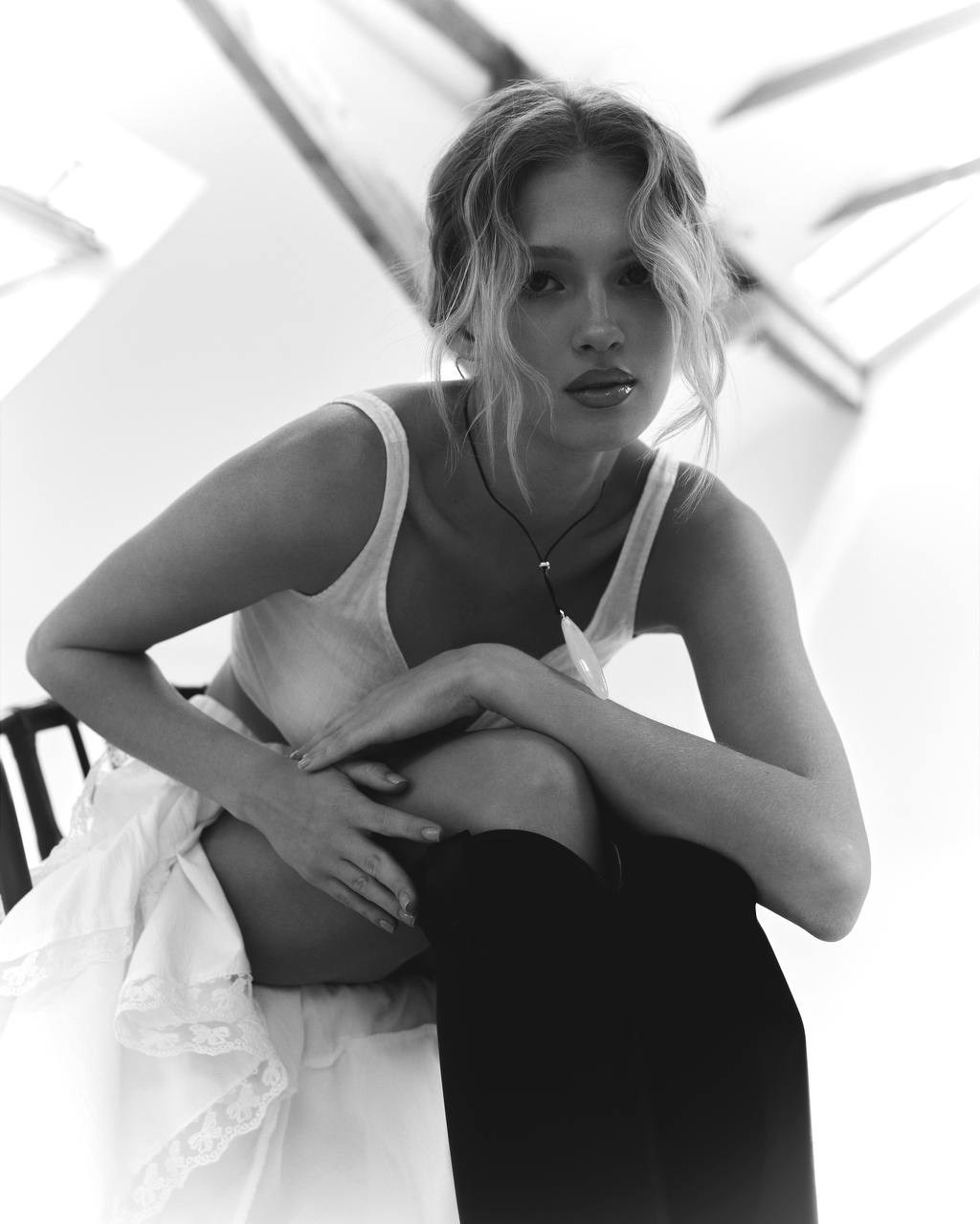 Модельные тесты Даши | Женское портфолио в Москве