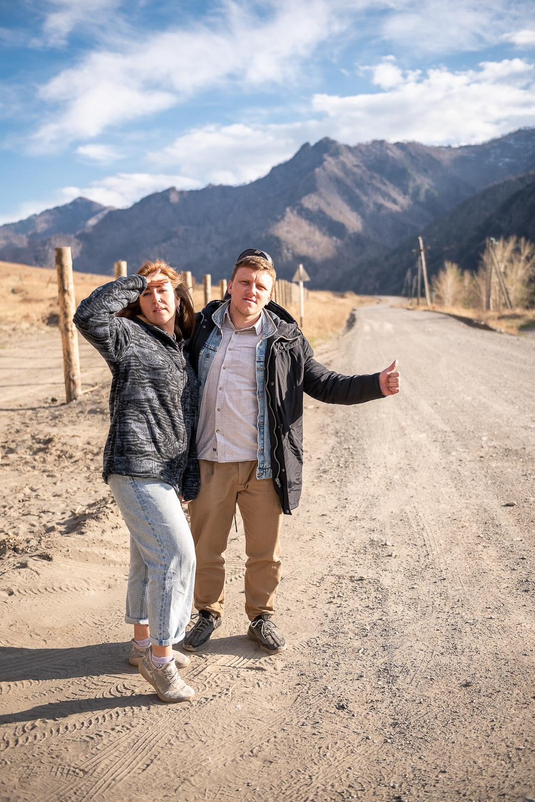 Фотосессия на природе в горах Алтая. Фотограф в Новосибирске Юлия Туманова