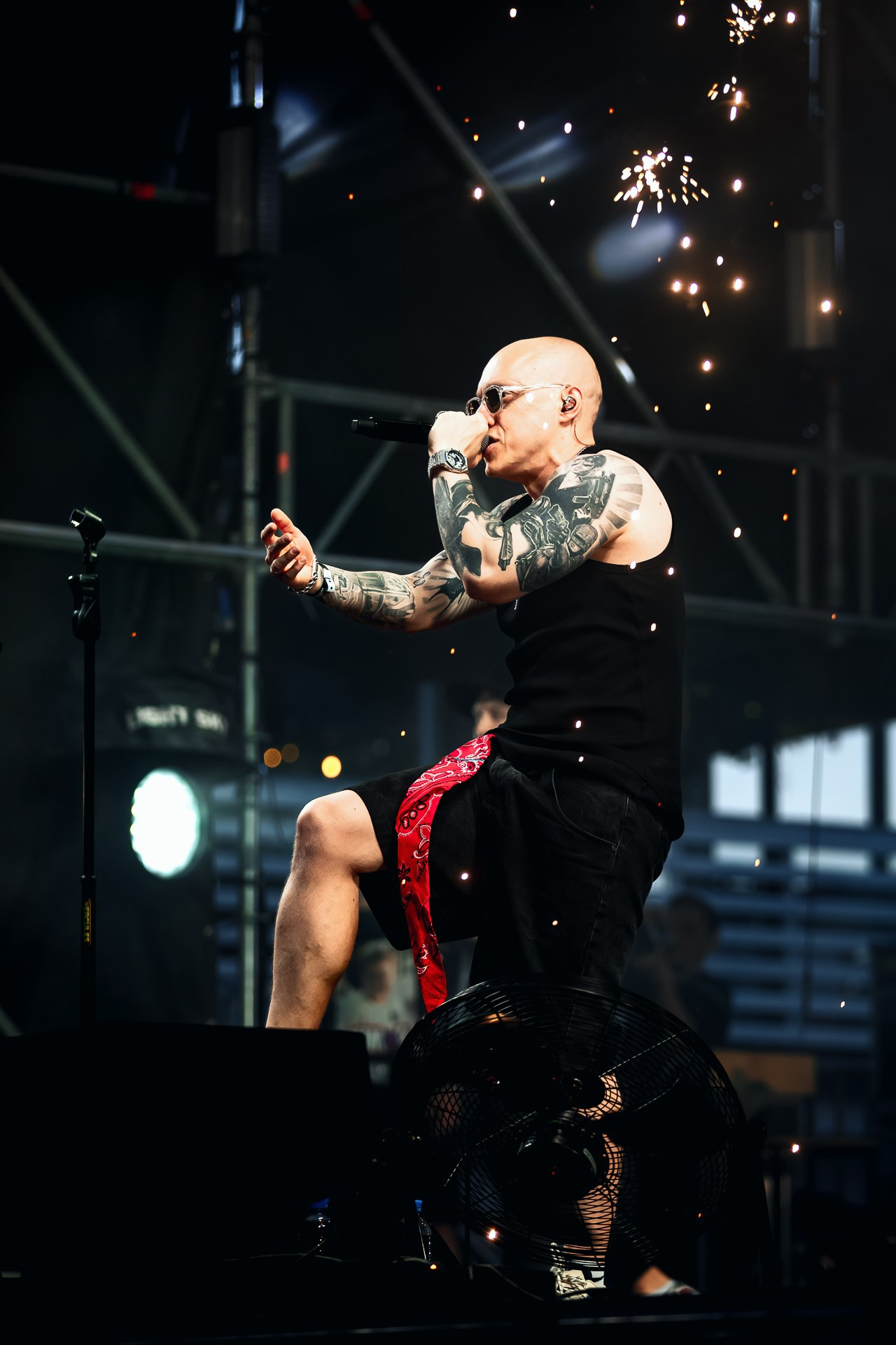 Концерт группы Заточка, 04.07.25, Red Summer, Красный Октябрь. Юрий «Новокаин» Симонов.