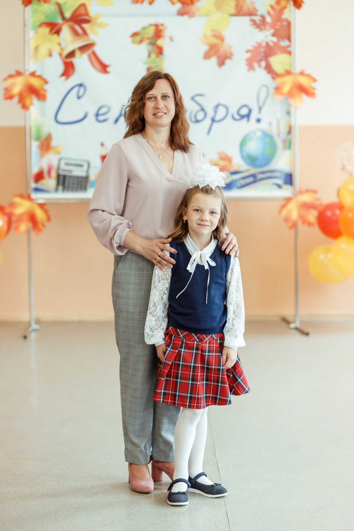 Репортажная фотосъёмка 1 сентября. Профессиональный фотограф