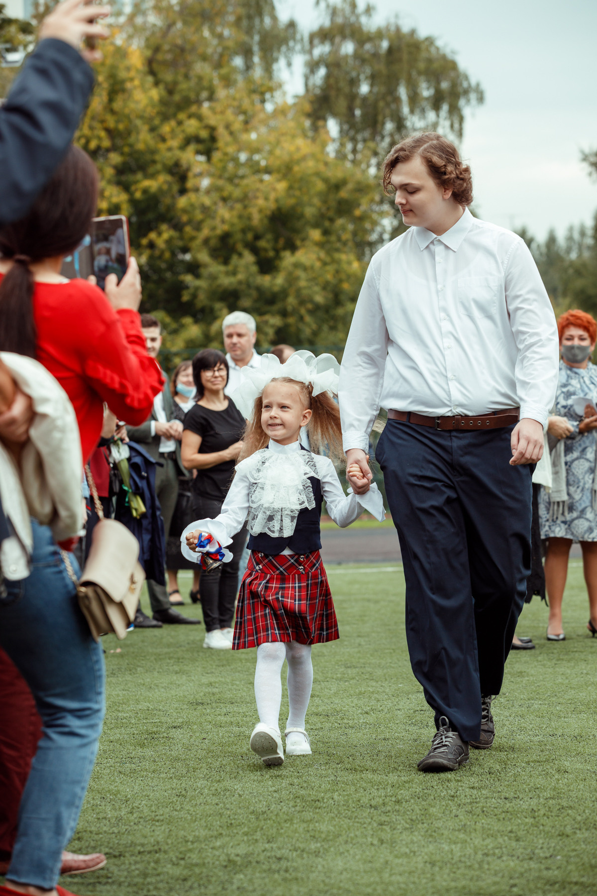 Репортажная фотосъёмка 1 сентября. Профессиональный фотограф