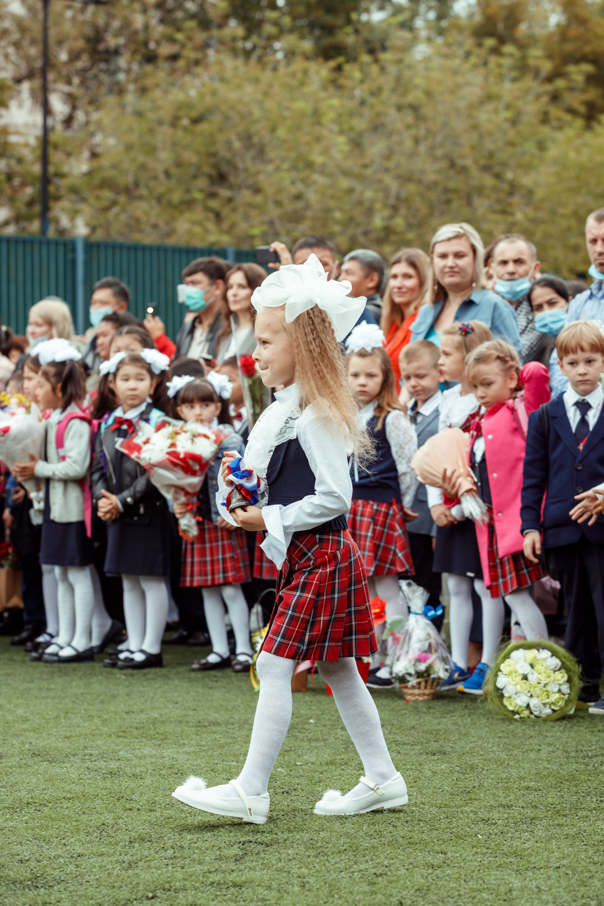 Репортажная фотосъёмка 1 сентября. Профессиональный фотограф