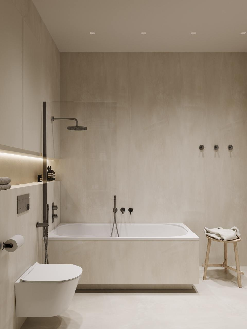 ЖK Настоящее — 80 м². КОМНАТА АИСТА дизайн-бюро | AIST ROOM design bureau