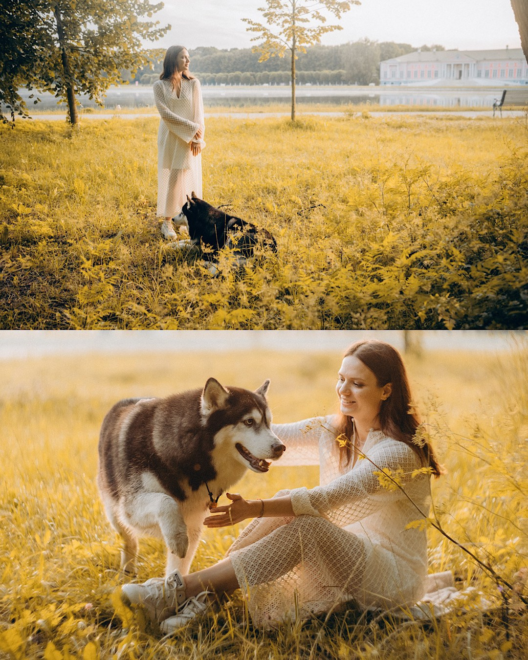 Мария и Вегас. Фотограф анималист в Москве и Санкт-Петербурге Свиридова Анна