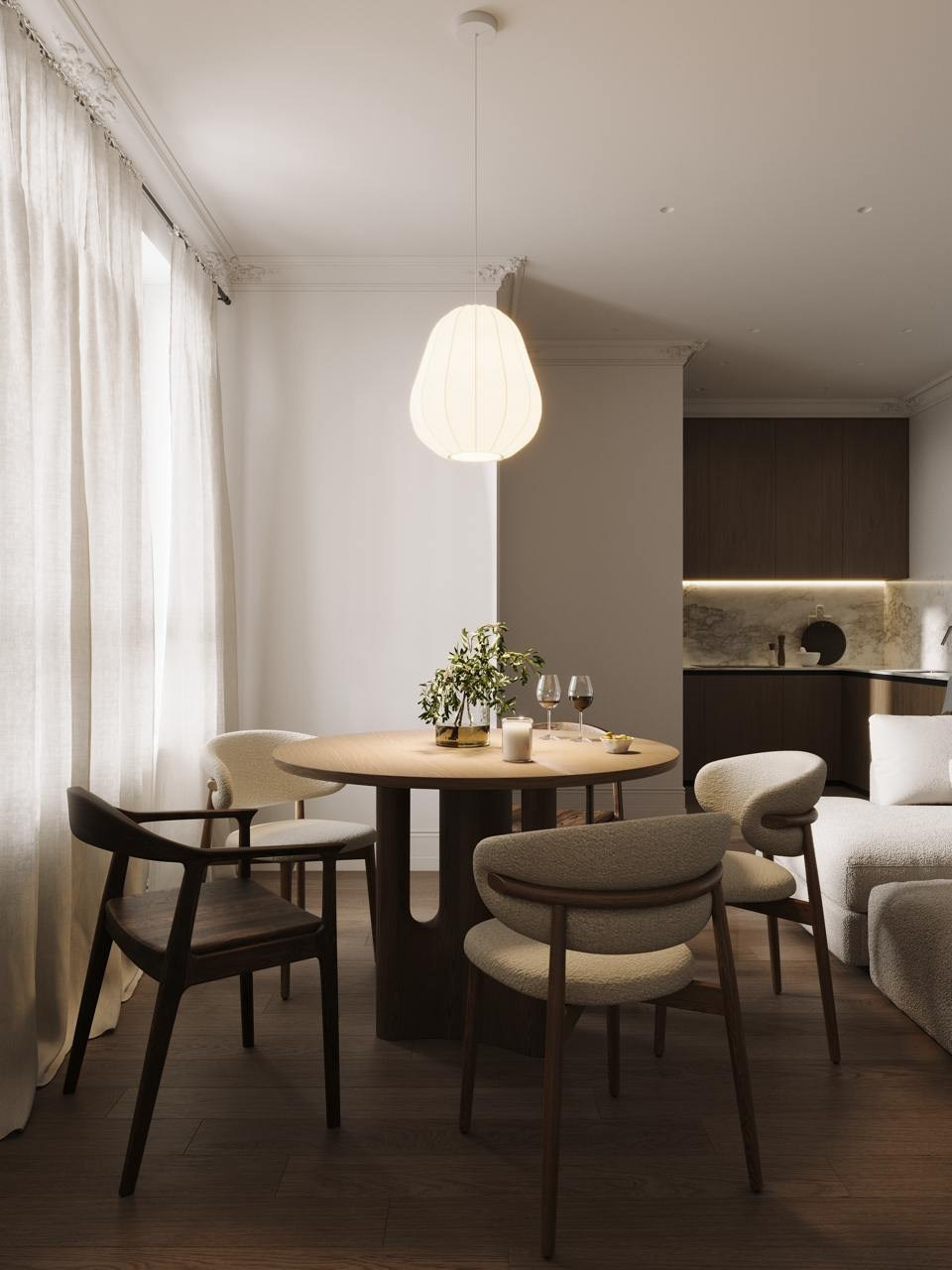 ЖK Настоящее — 80 м². КОМНАТА АИСТА дизайн-бюро | AIST ROOM design bureau