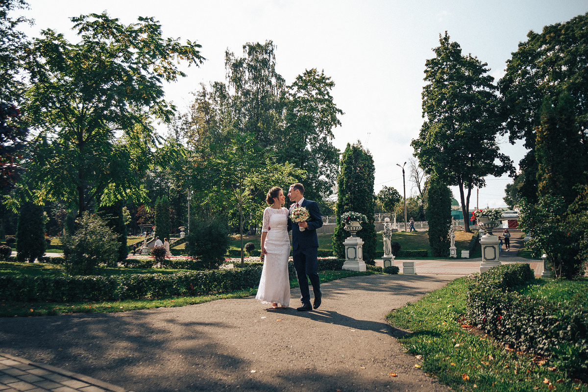 Свадебная фотосессия в Горсаду. Светлана Иванова - профессиональный фотограф