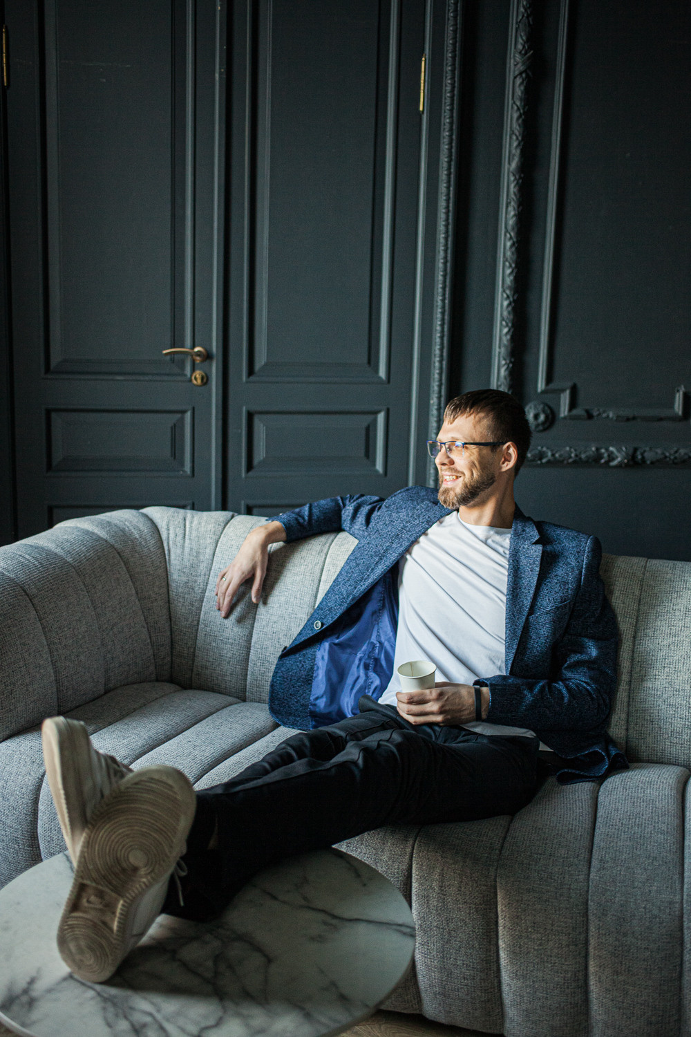 Konstantin, the doctor, neurologist. Darin the photographer