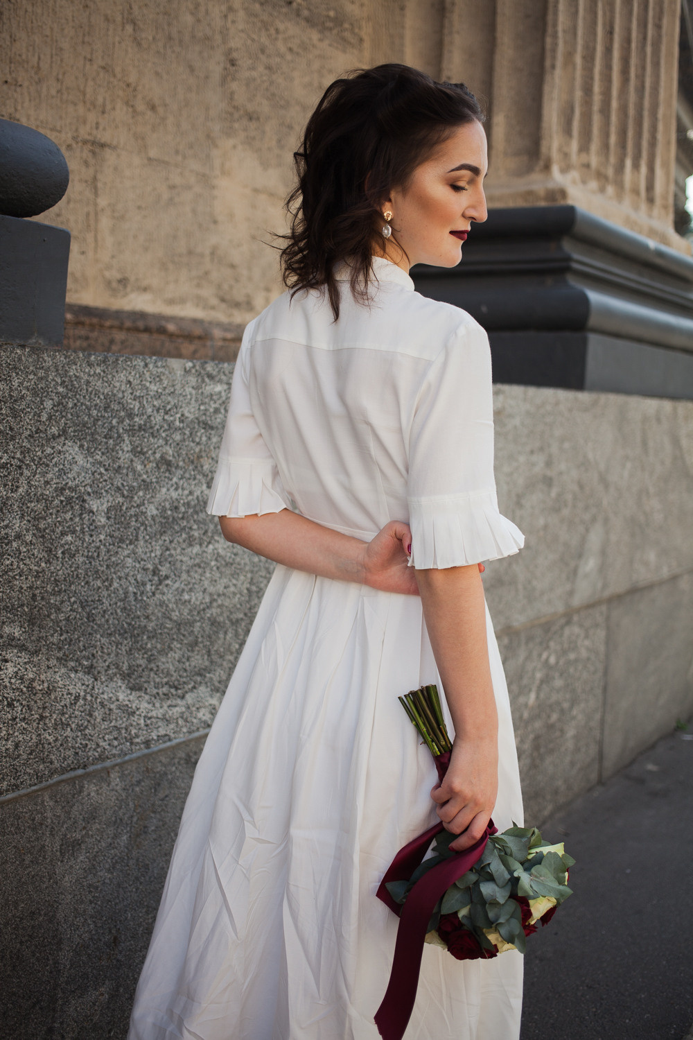 Alexa and Dmitry street wedding. Darin the photographer