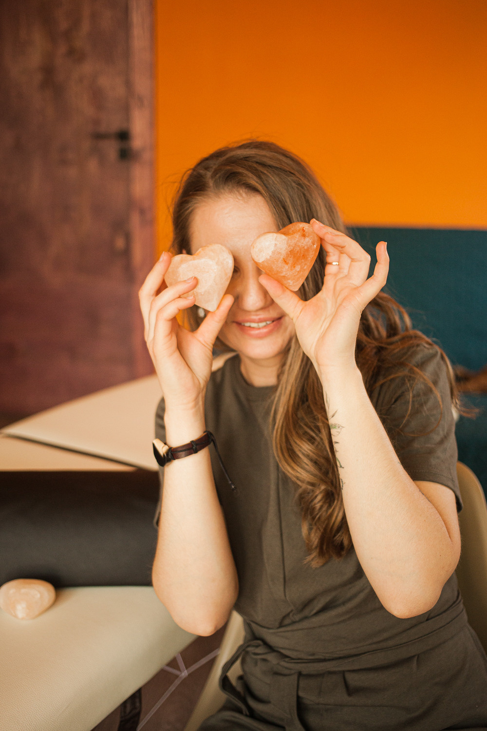 Ann, massage therapist. Darin the photographer