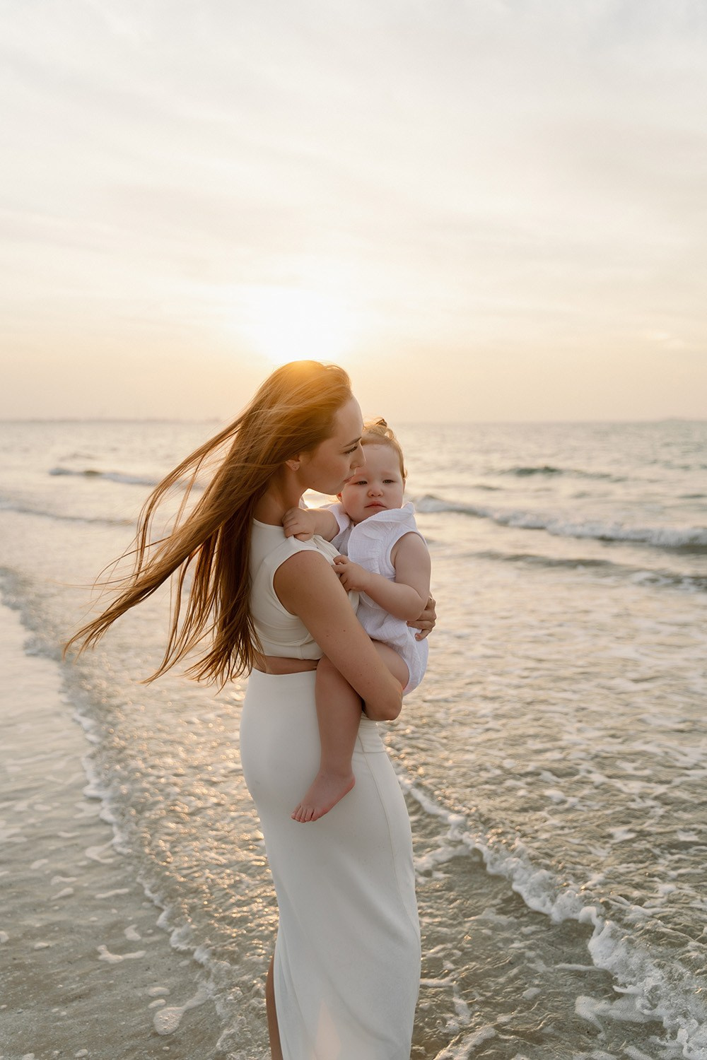 Айсель на пляже. Фотограф и видеограф в Москве и Абу Даби Мария Кулагина