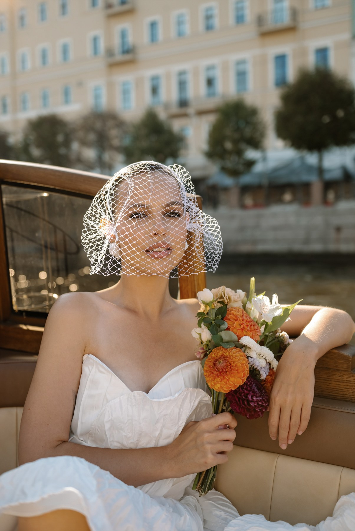 Свадьба на катере. Свадебный и сеейный фотограф в Санкт-Петербурге Елена Худякова