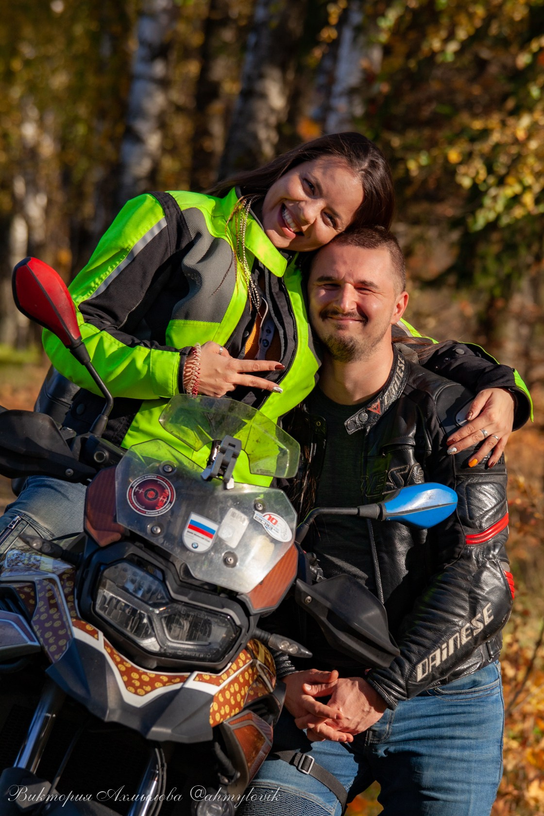 Маша Печенька (BMW GS1200). Виктория Ахмылова. Фотограф в Москве