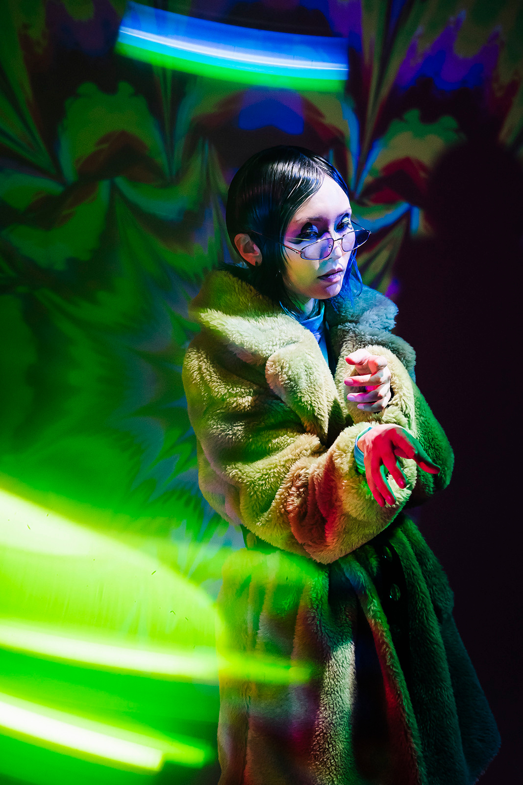 Кадры с воркшопа с проектором. Фотограф Пудинова Настя