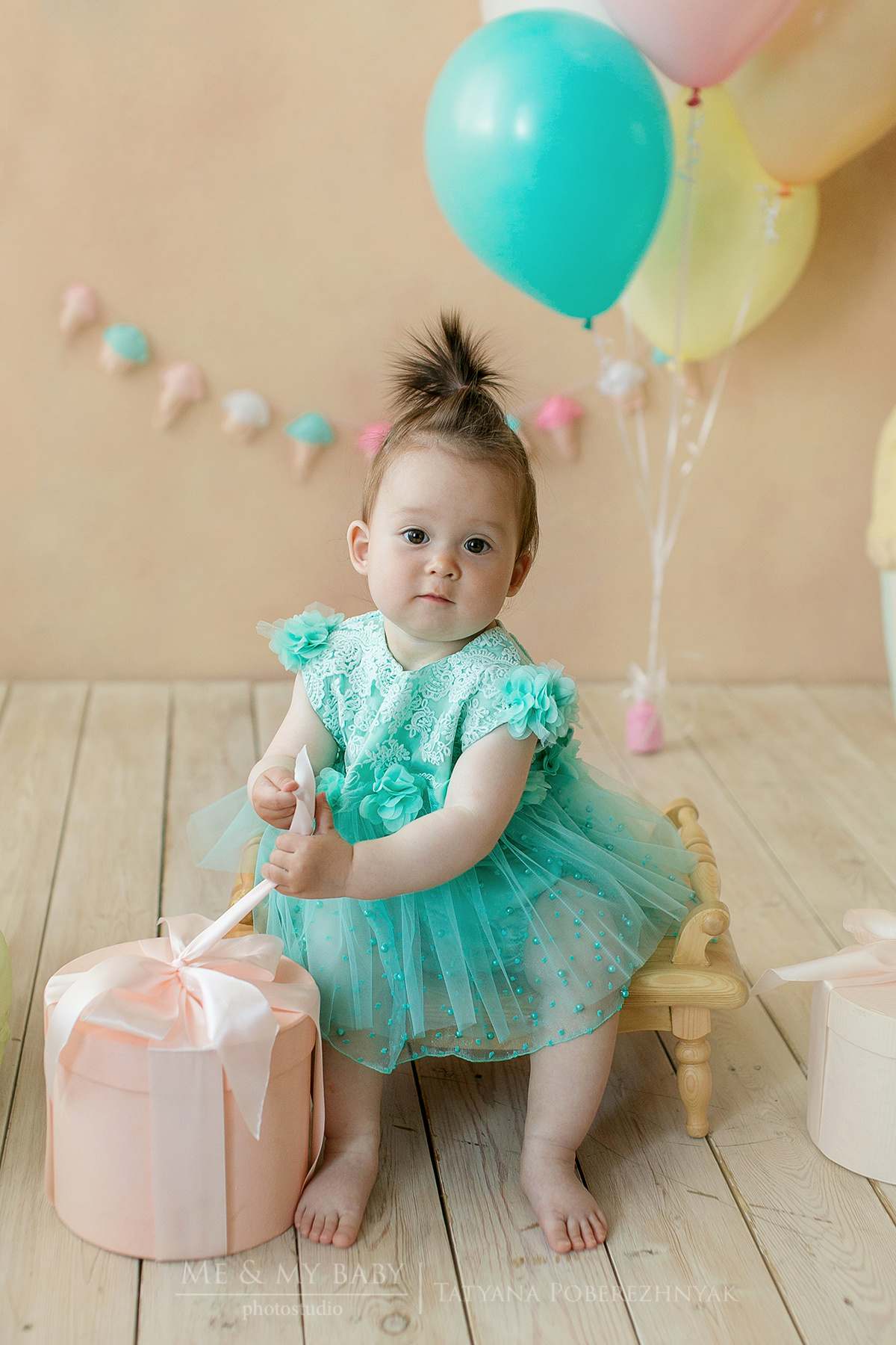 Годик Светочки. Фотограф новорожденных во Владивостоке Татьяна Побережняк