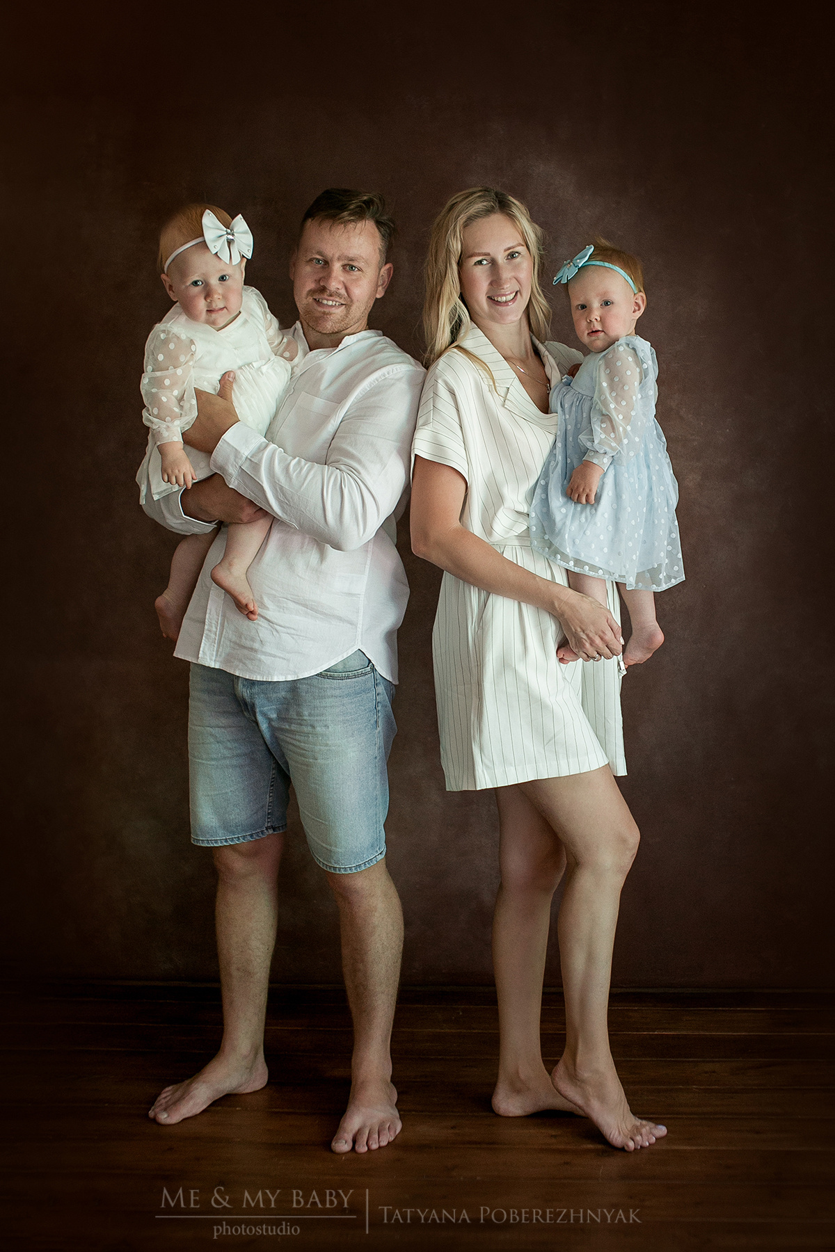 Годик красоткам Юлии и Софии. Фотограф новорожденных во Владивостоке Татьяна Побережняк