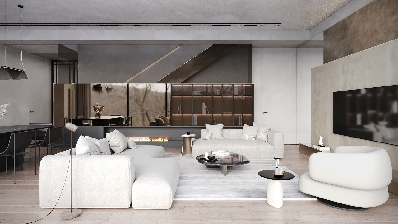 NOVOGORSK CLUB. Дизайн интерьера бизнес класса Москва Янина Филиппова